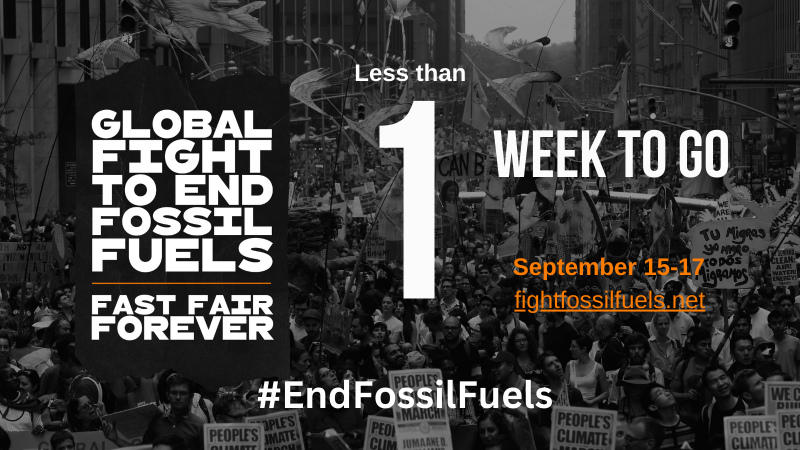 The Global Fight We Must Win: #EndFossilFuels, Below2C